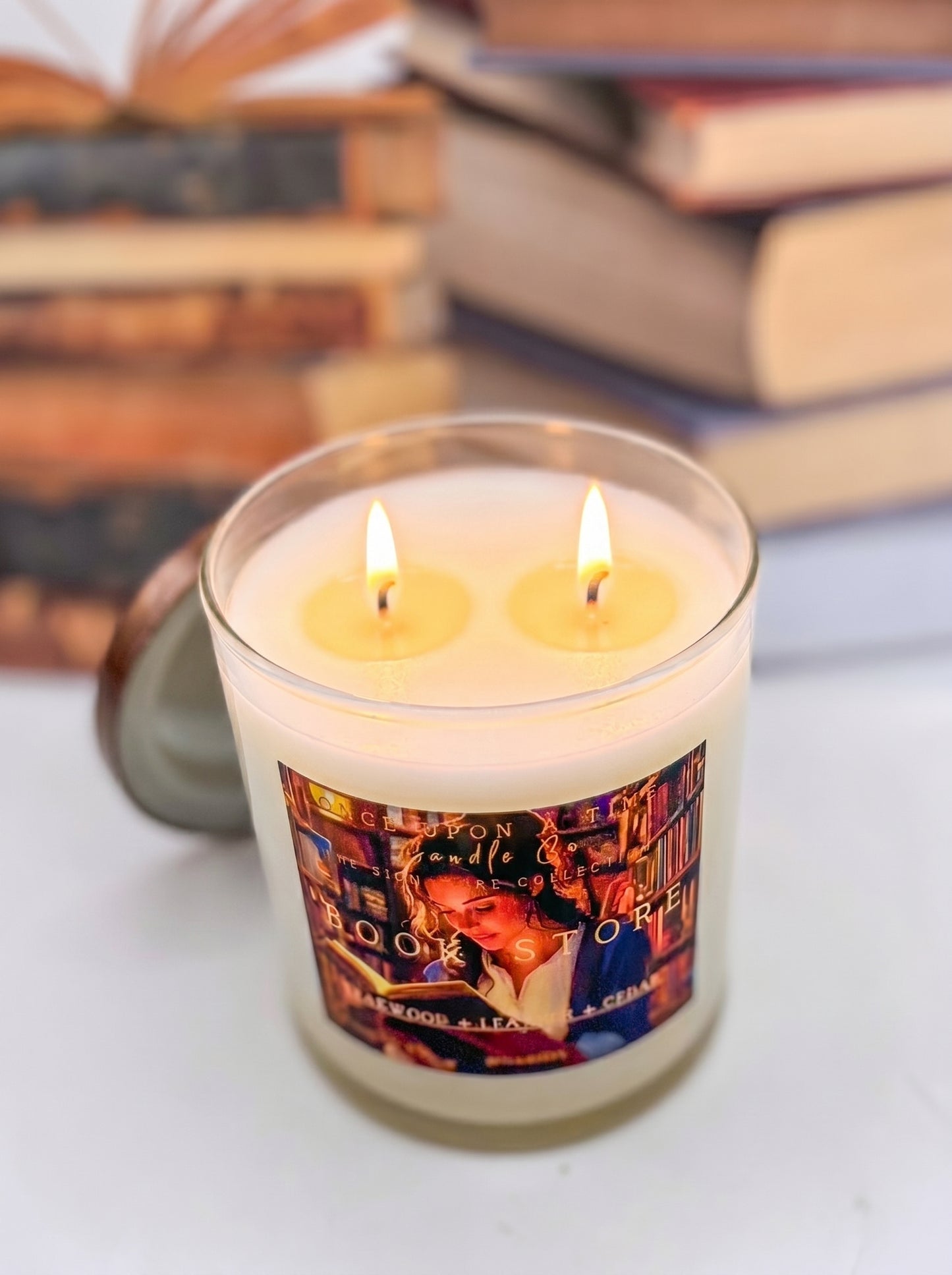 Bookstore-Soy Wax Candle