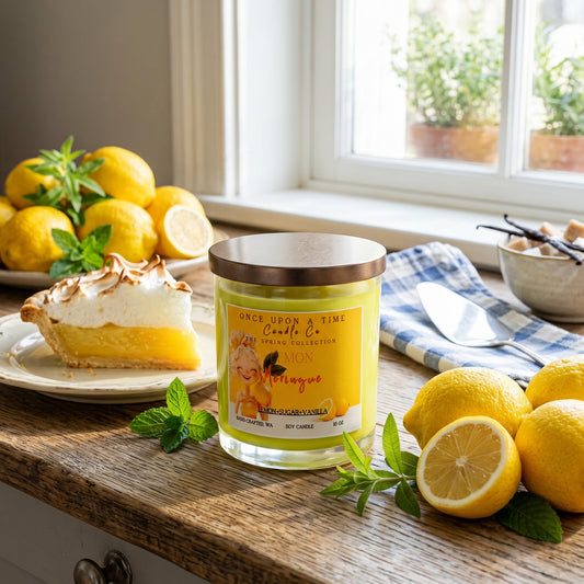 Lemon Meringue Soy Wax candle