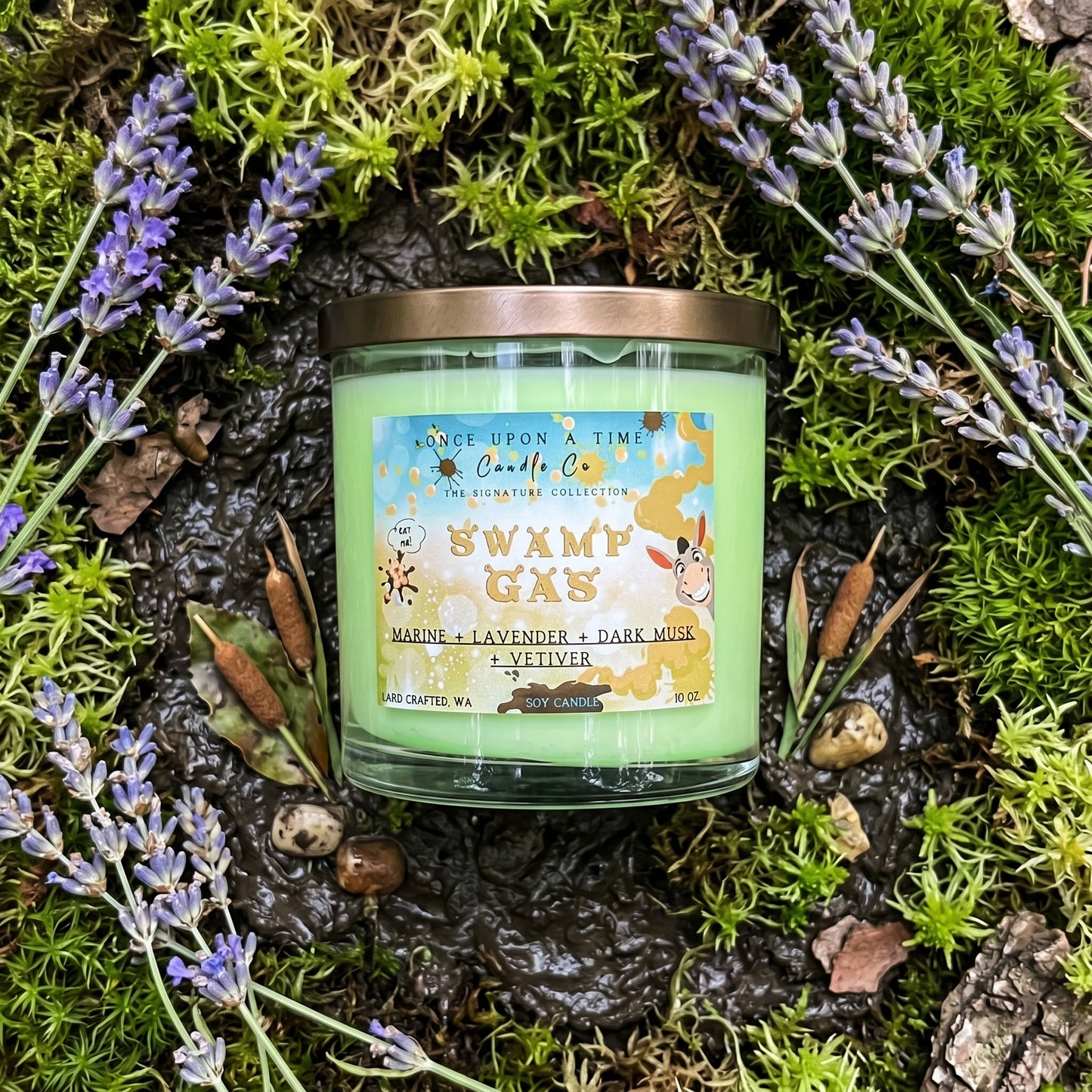 Swamp Gas Soy Wax Candle