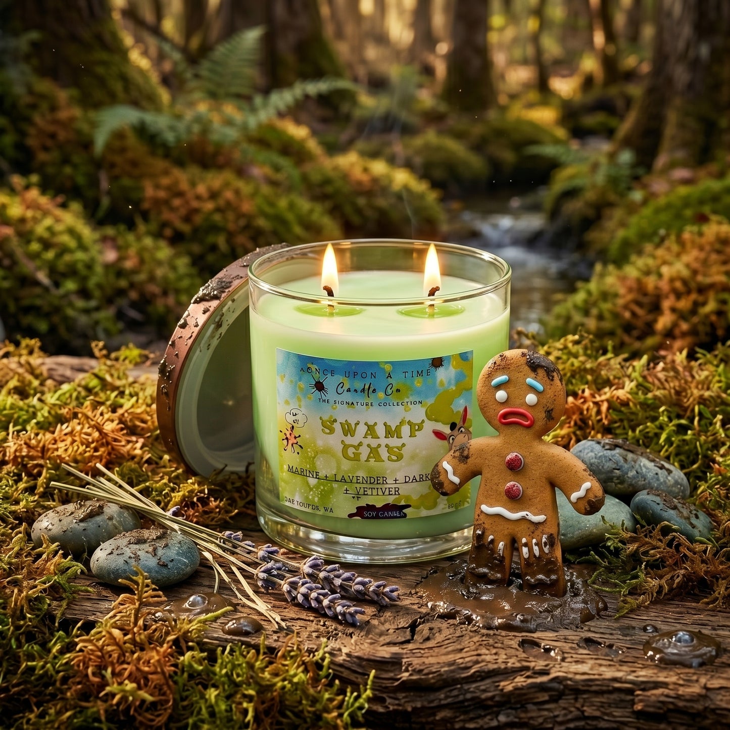 Swamp Gas Soy Wax Candle