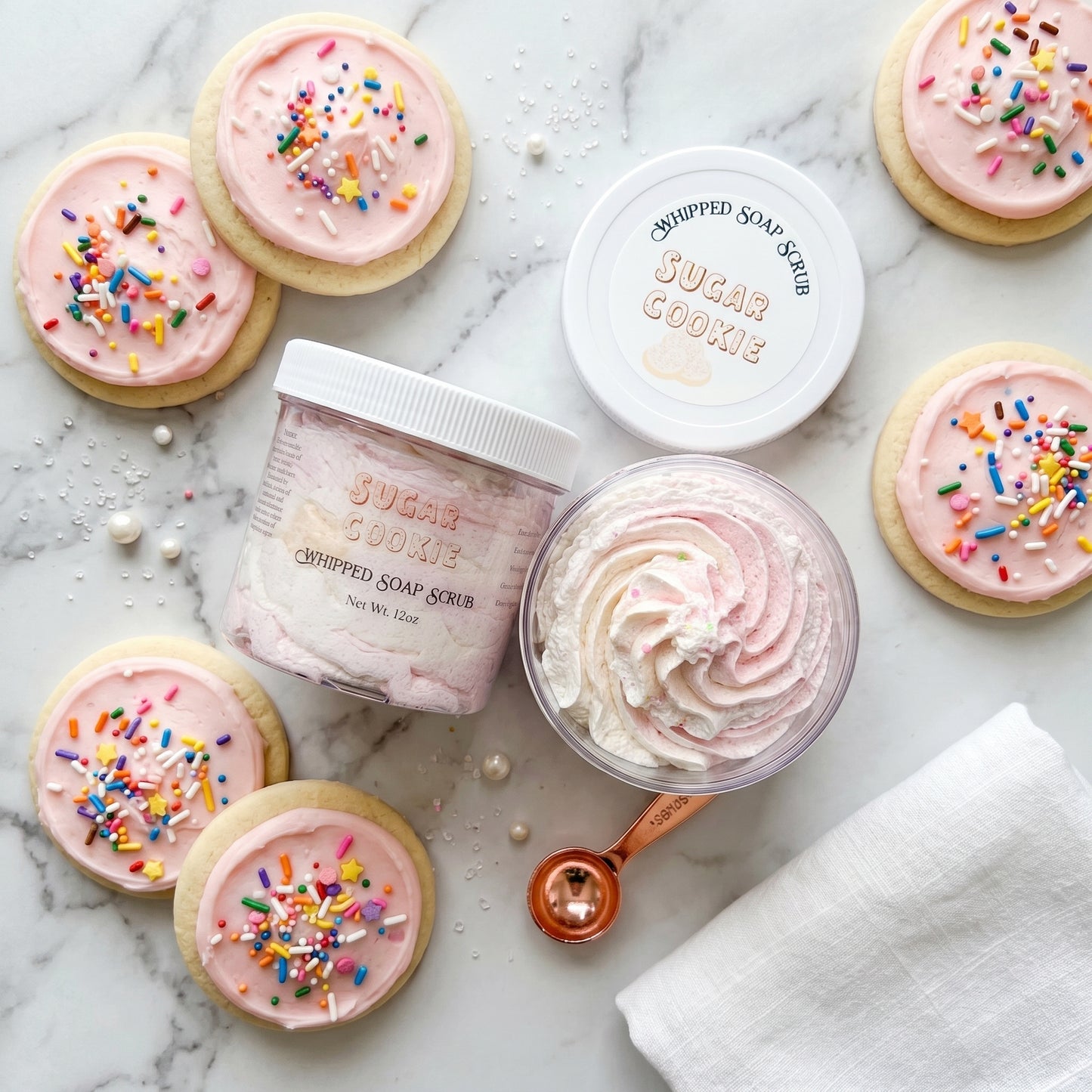 Whipped Sugar Scrubs-Choose your scent!