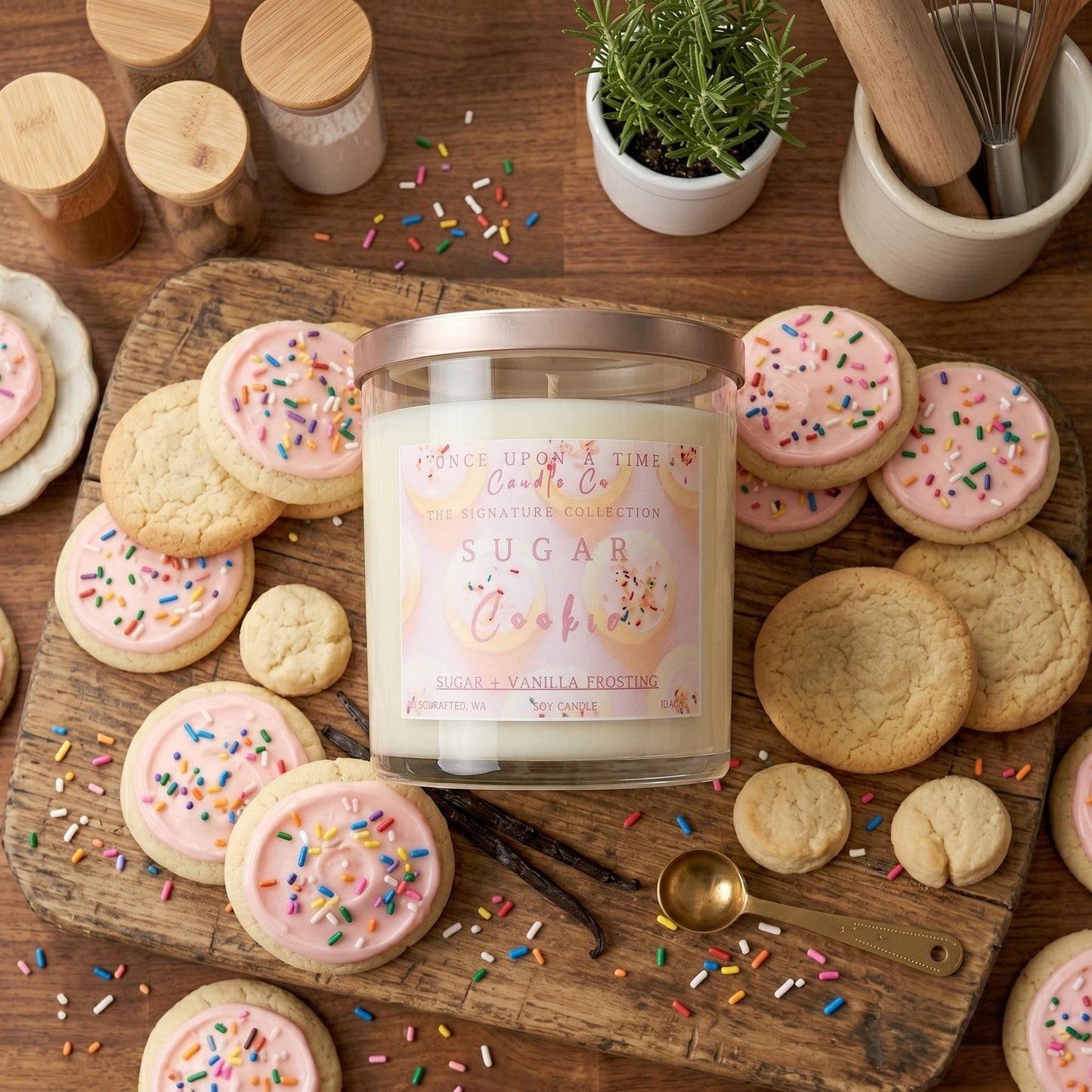 Sugar Cookies Soy Wax Candle