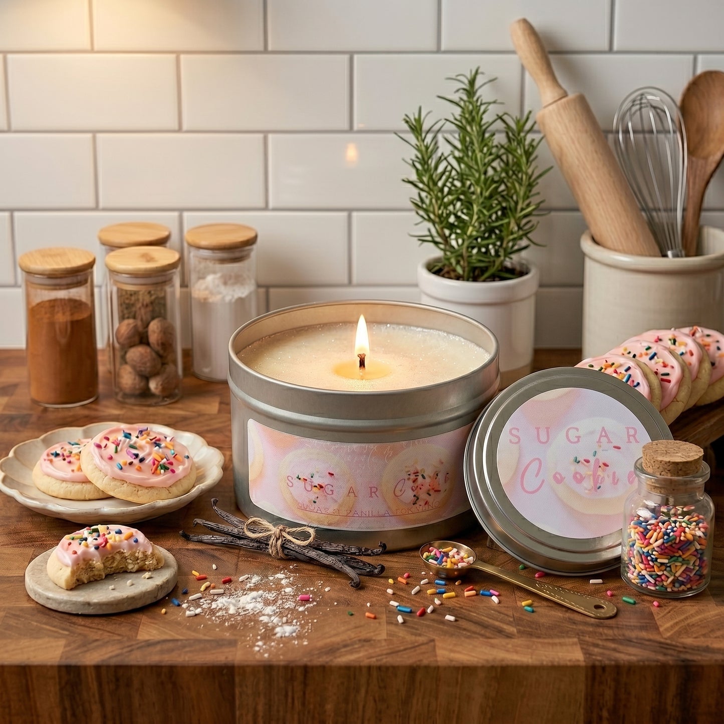 Sugar Cookies Soy Wax Candle