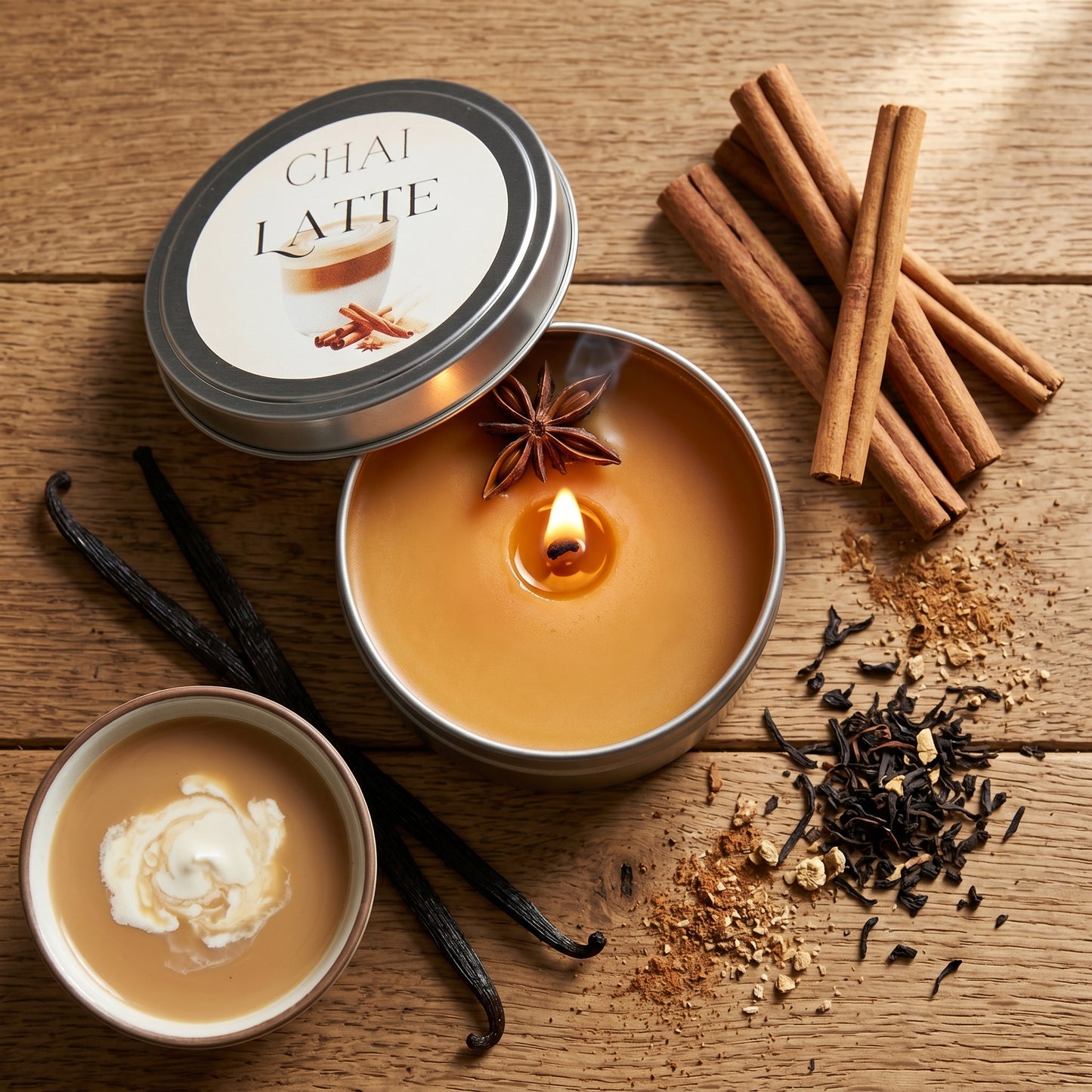 Chai Latte Soy Wax Candle