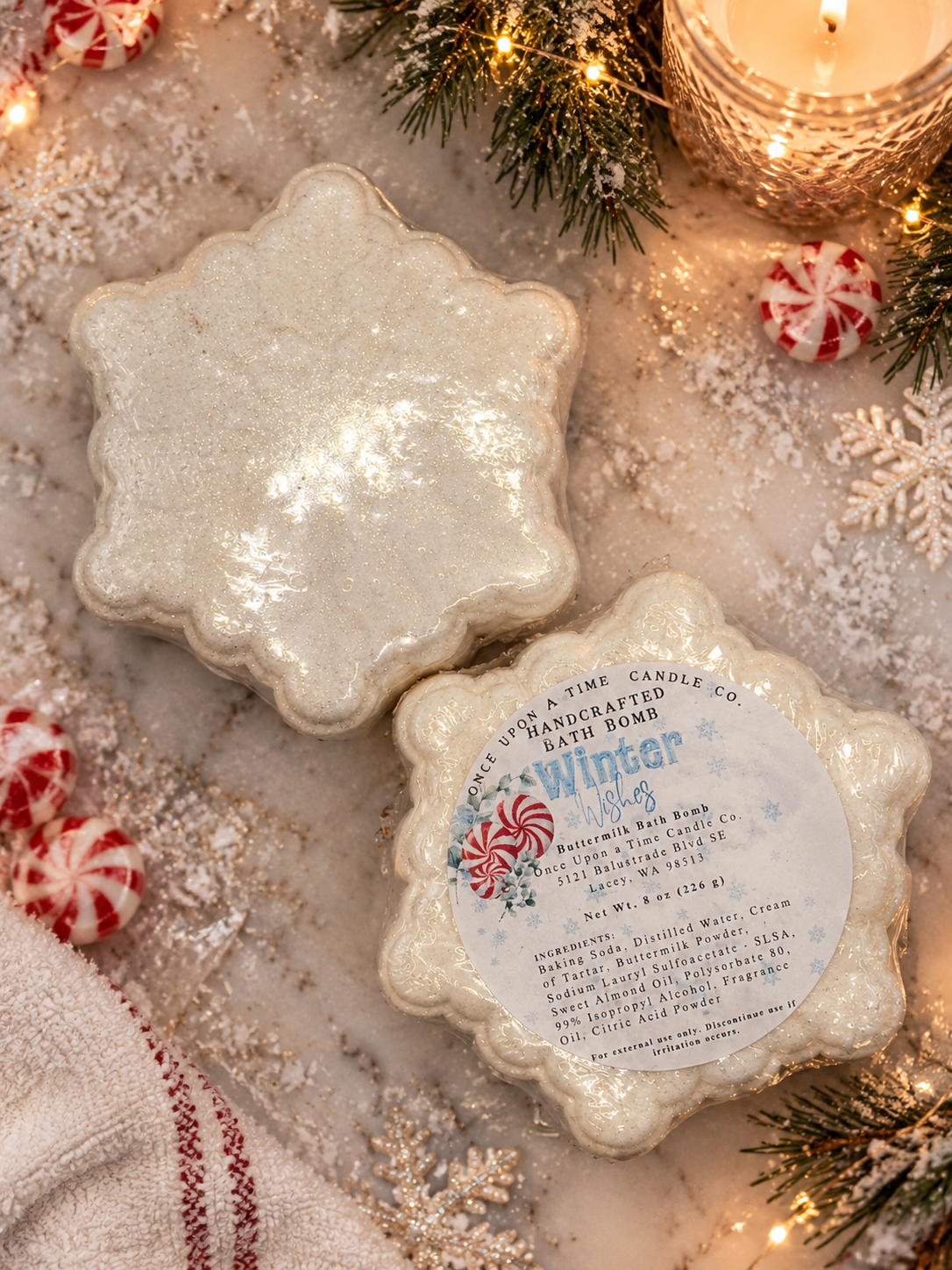 Buttermilk Bath Bombs