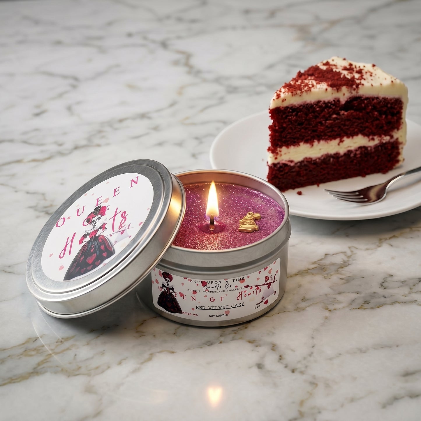 Queen of Hearts — Red Velvet Cake