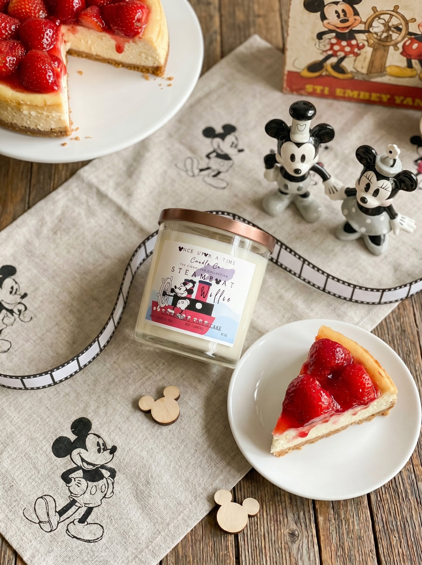Mickey Mouse Classic Steamboat Willie—Strawberry Cheesecake