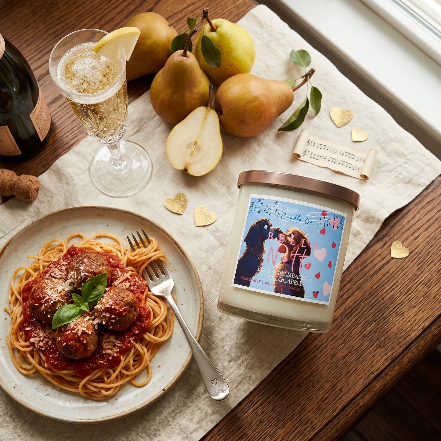 Bella Notte’ —Pear, Champagne & Fresh Apples