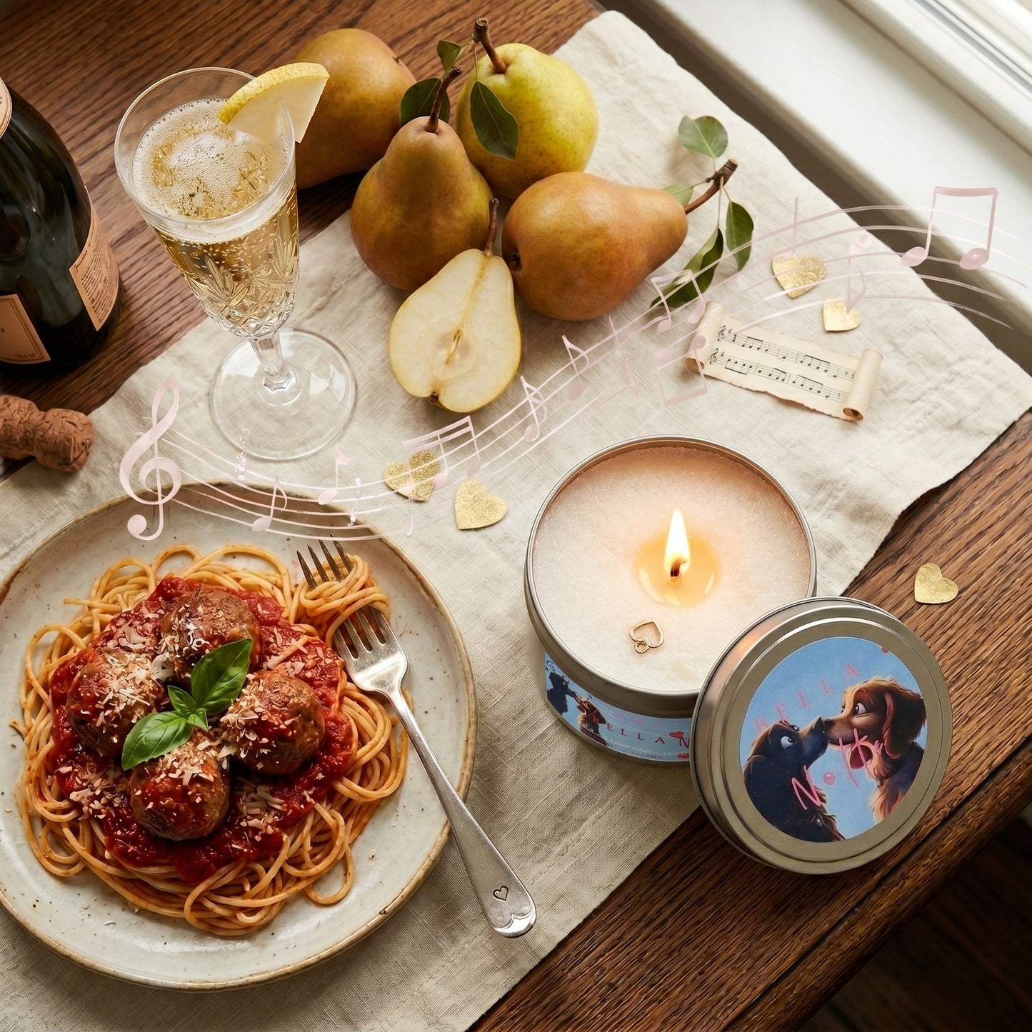 Bella Notte’ —Pear, Champagne & Fresh Apples