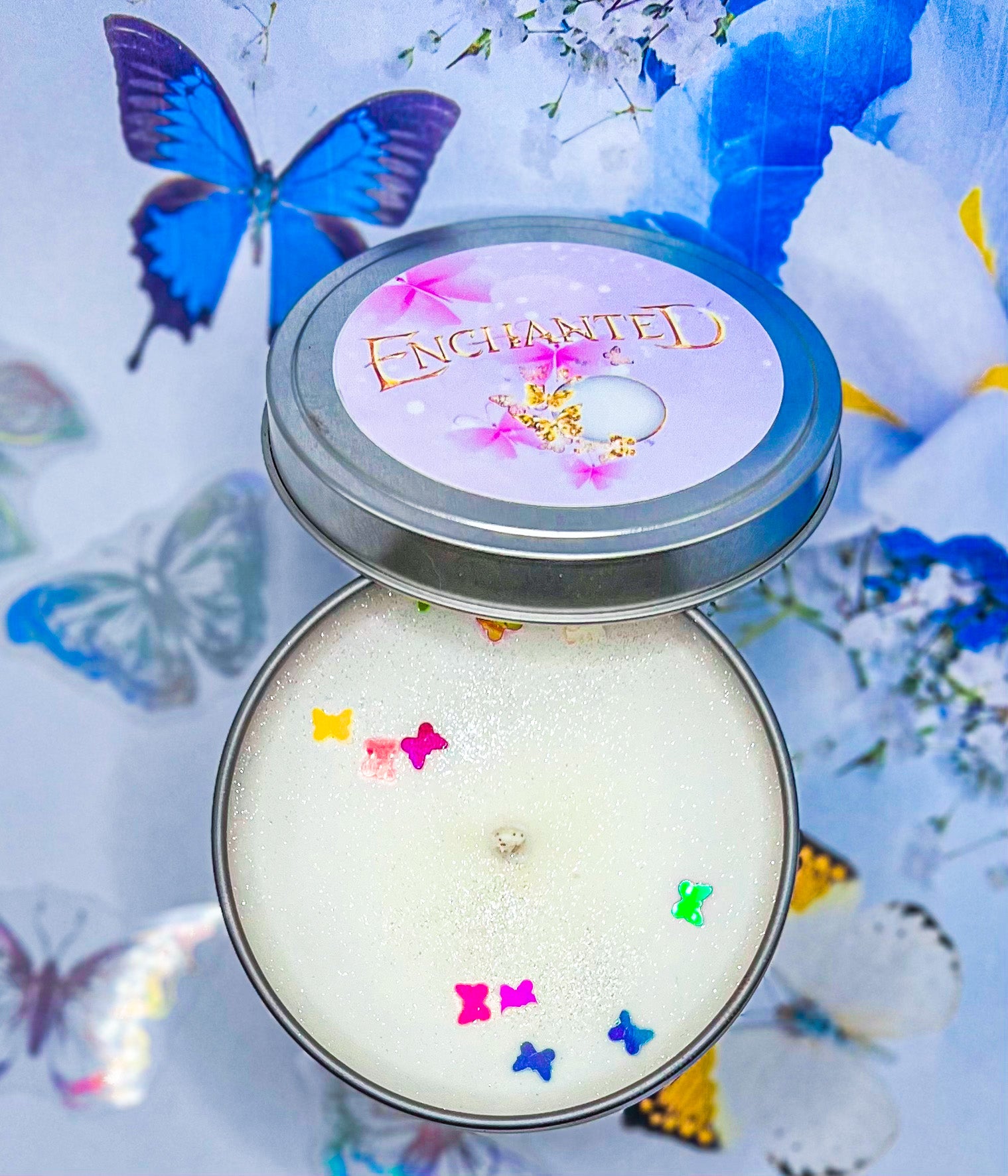 Mother's Day best aunt ever soy wax candle tin