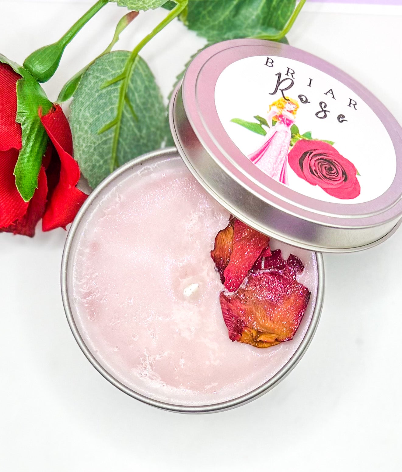 Briar Rose-Sleeping Beauty Soy Wax Candle