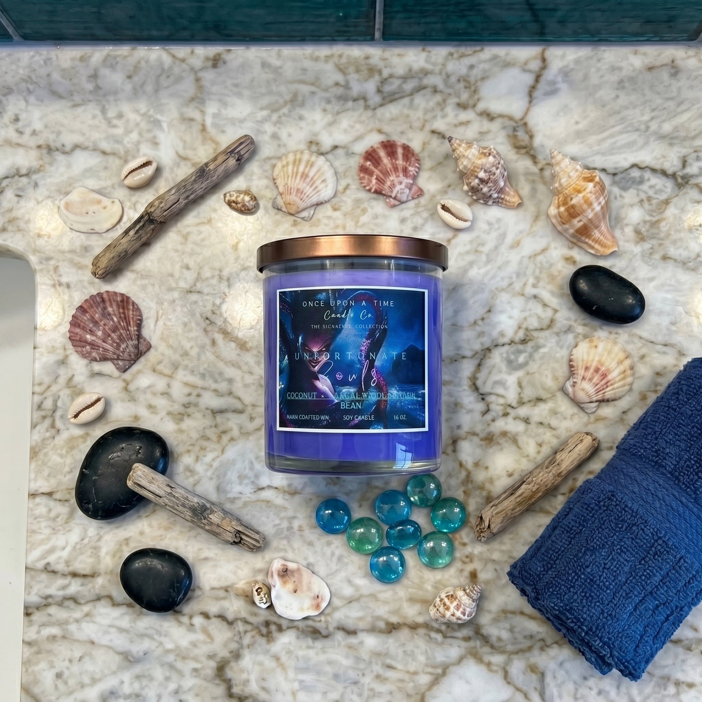 Unfortunate Souls, Soy Wax Candle-Cardamom, Coconut, & Sandalwood