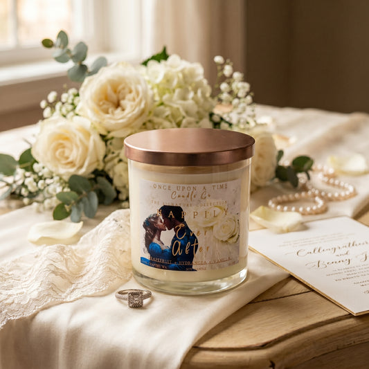 Happily Every After, Wedding & Anniversary Soy Wax Candle-Grapefruit & Vanilla