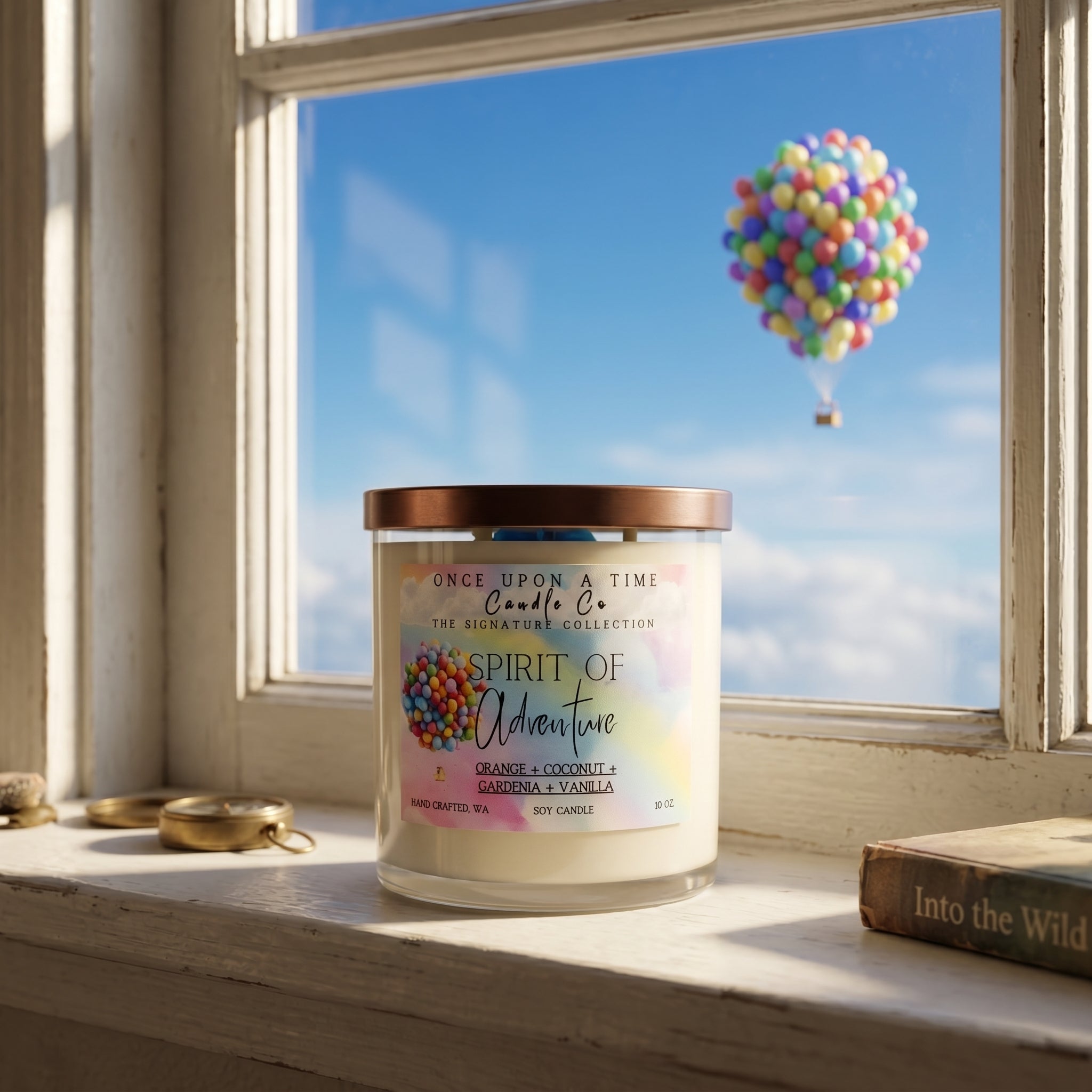 Once Upon a Time Candle Co Spirit of Adventure Candle - Thumbnail 3