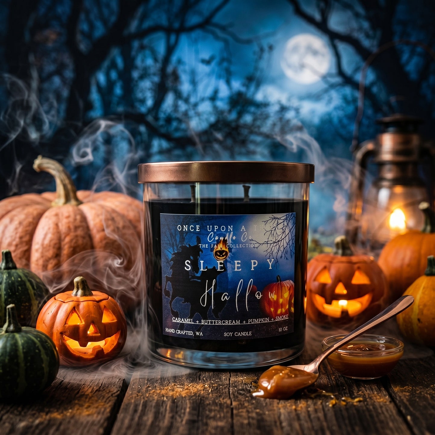 Sleepy Hollow-Toasted Caramel & Smoky Pumpkin