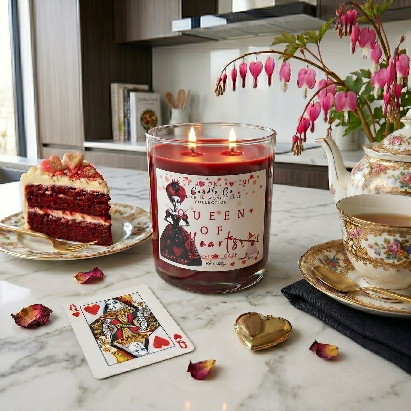 Queen of Hearts — Red Velvet Cake