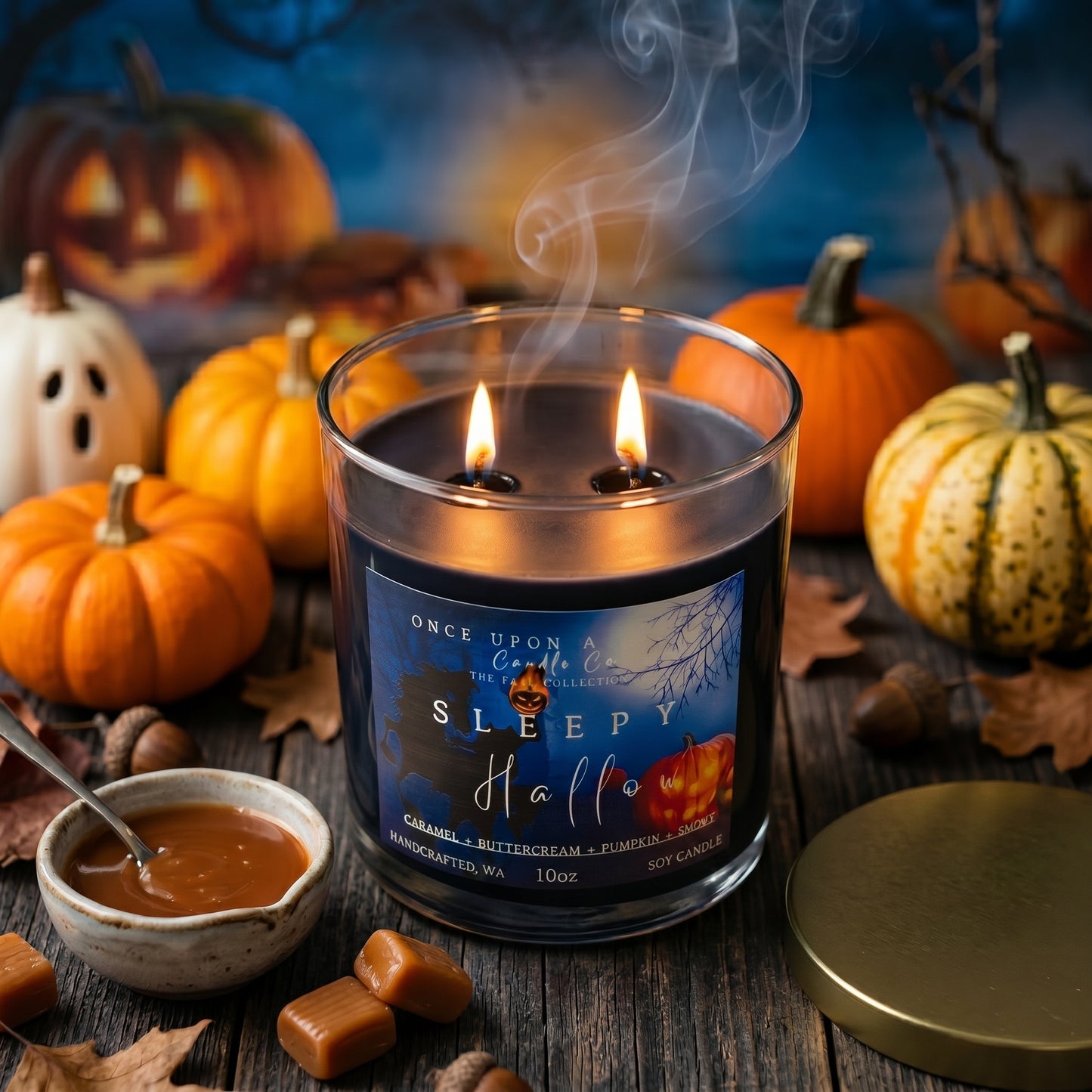 Sleepy Hollow-Toasted Caramel & Smoky Pumpkin