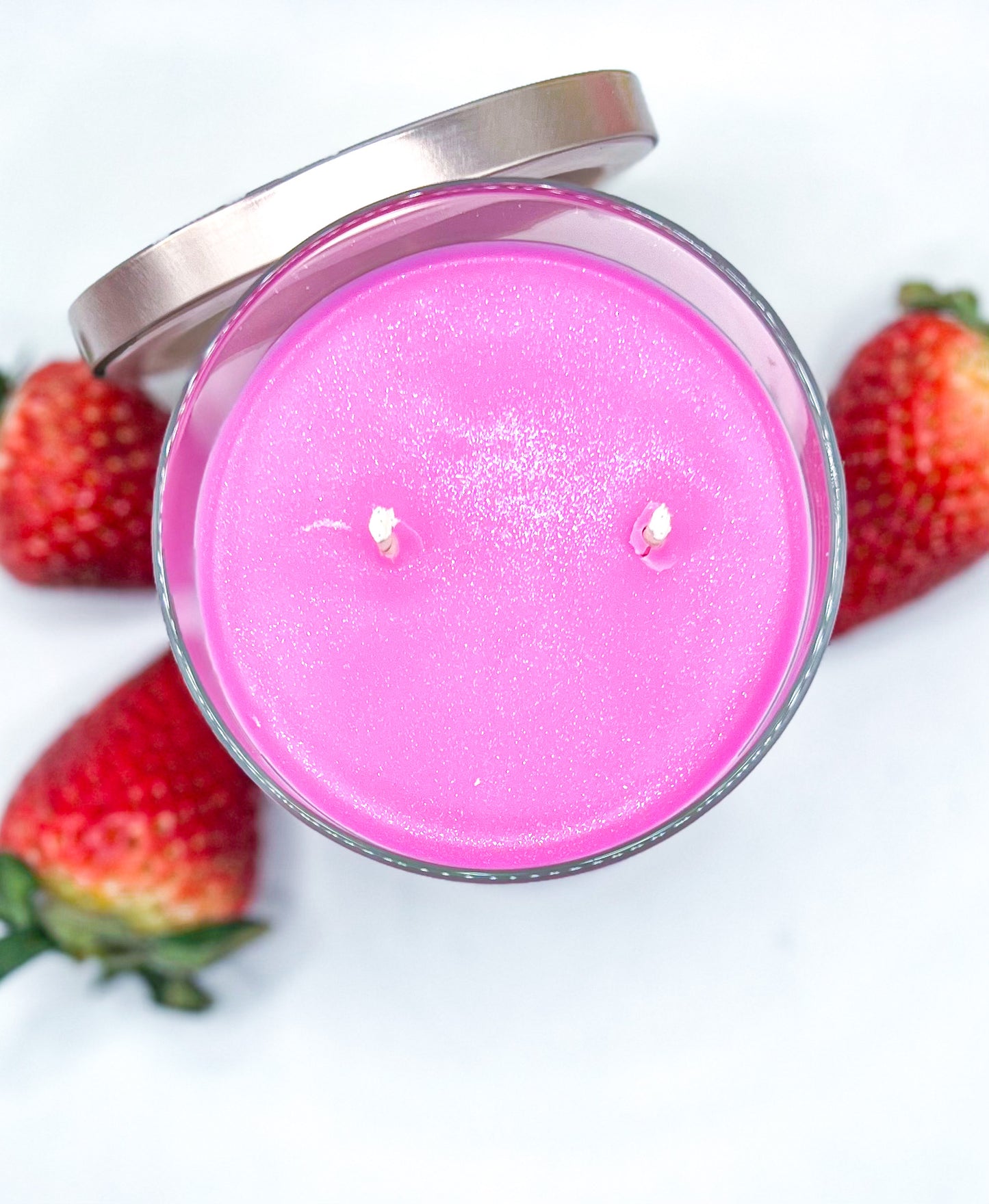 Strawberry Shortcake Soy Wax Candle