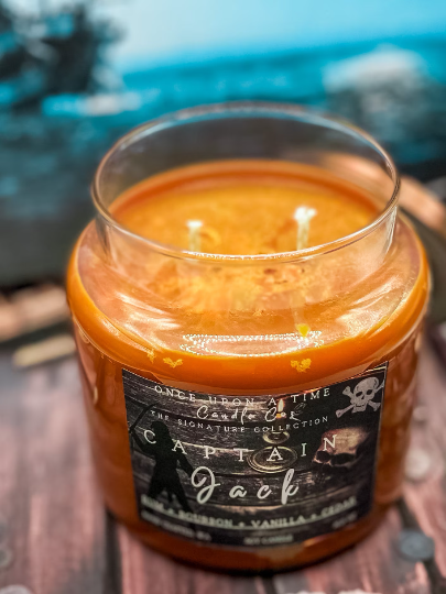 Captain Jack, Pirates of the Caribbean Soy Wax Candle