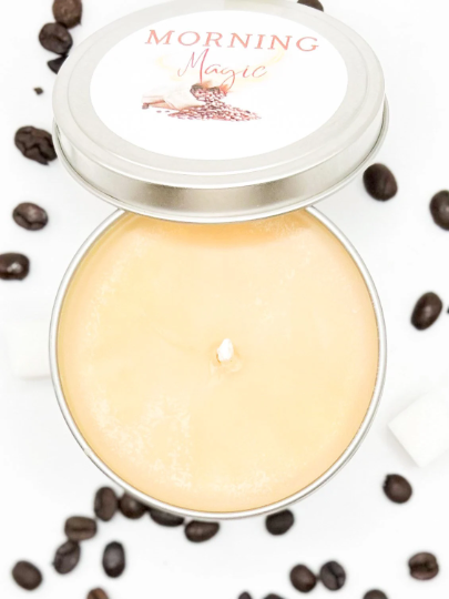 Morning Magic Soy Wax Candle-Fresh Coffee