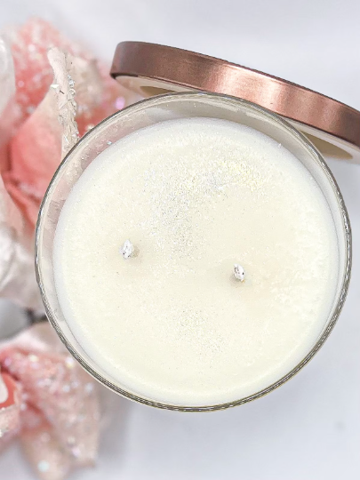 Pixie Dust Soy Wax Candle-Peach & Coconut