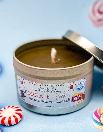 Chocolate Factory Soy Wax Candle-Chocolate Fudge Brownie