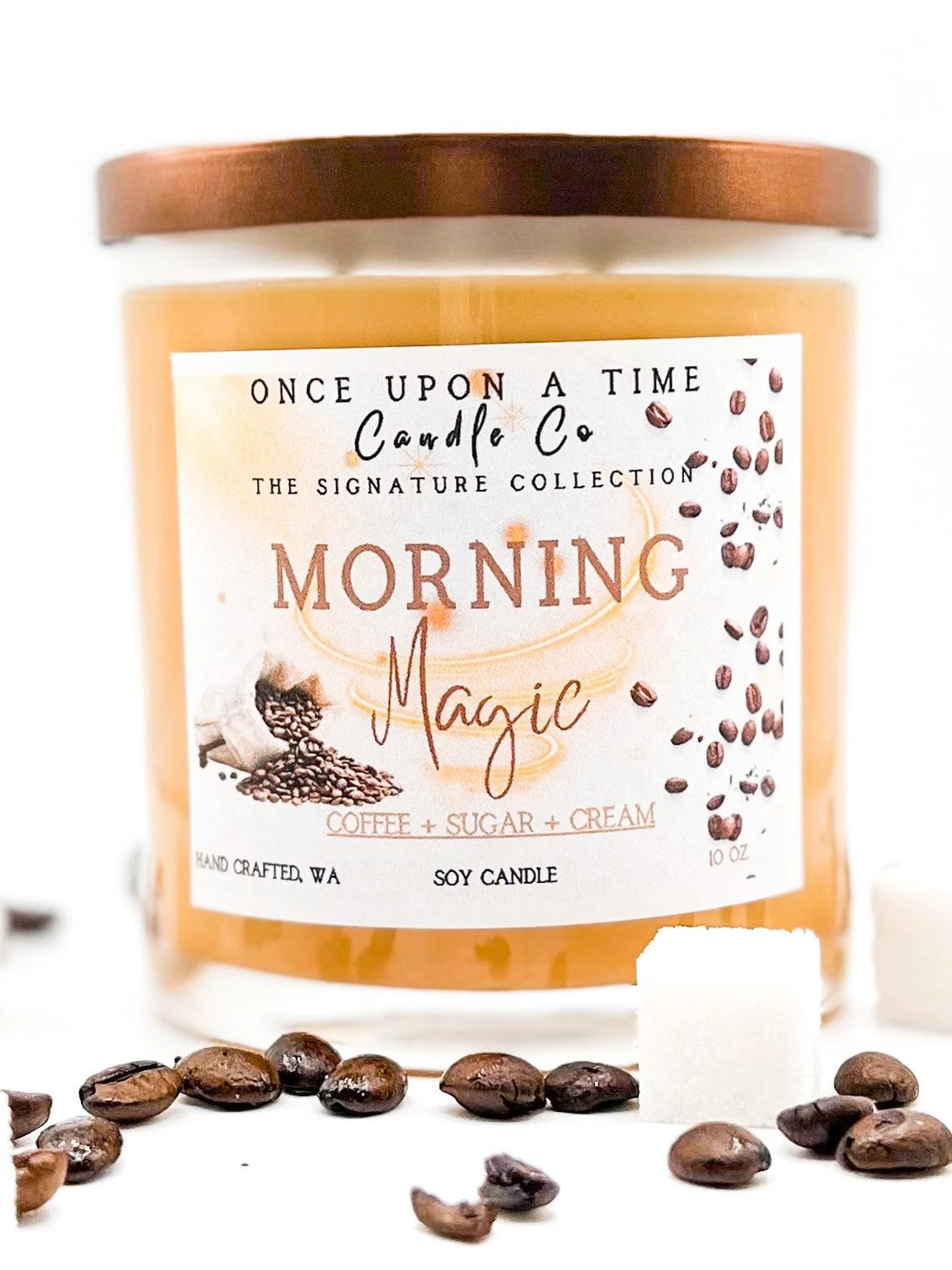 Morning Magic Soy Wax Candle-Fresh Coffee