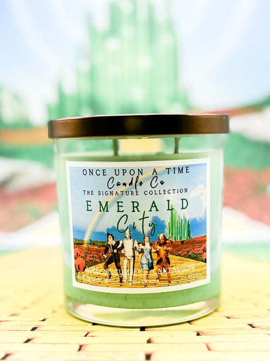 Emerald City, Wizard of Oz Soy Wax Candle-Cucumber & Melon