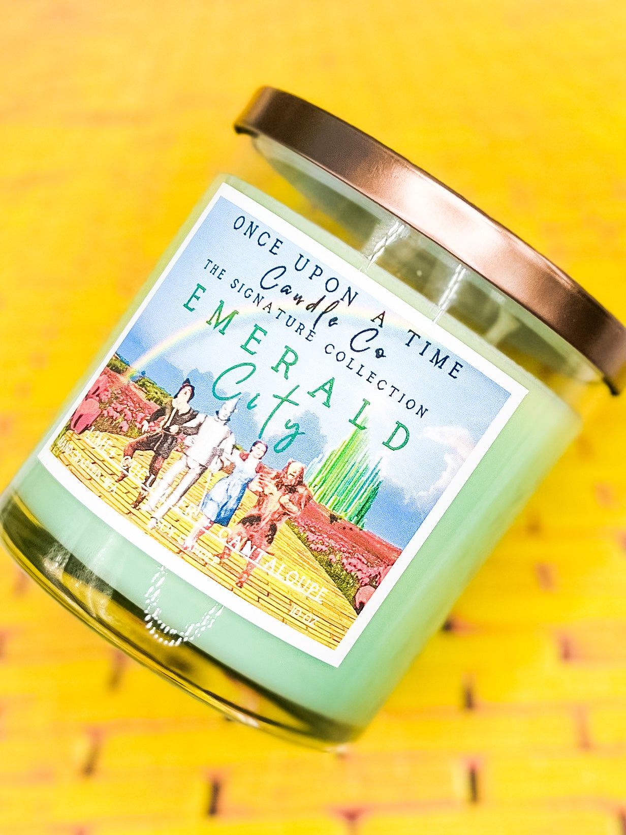 Emerald City, Wizard of Oz Soy Wax Candle-Cucumber & Melon