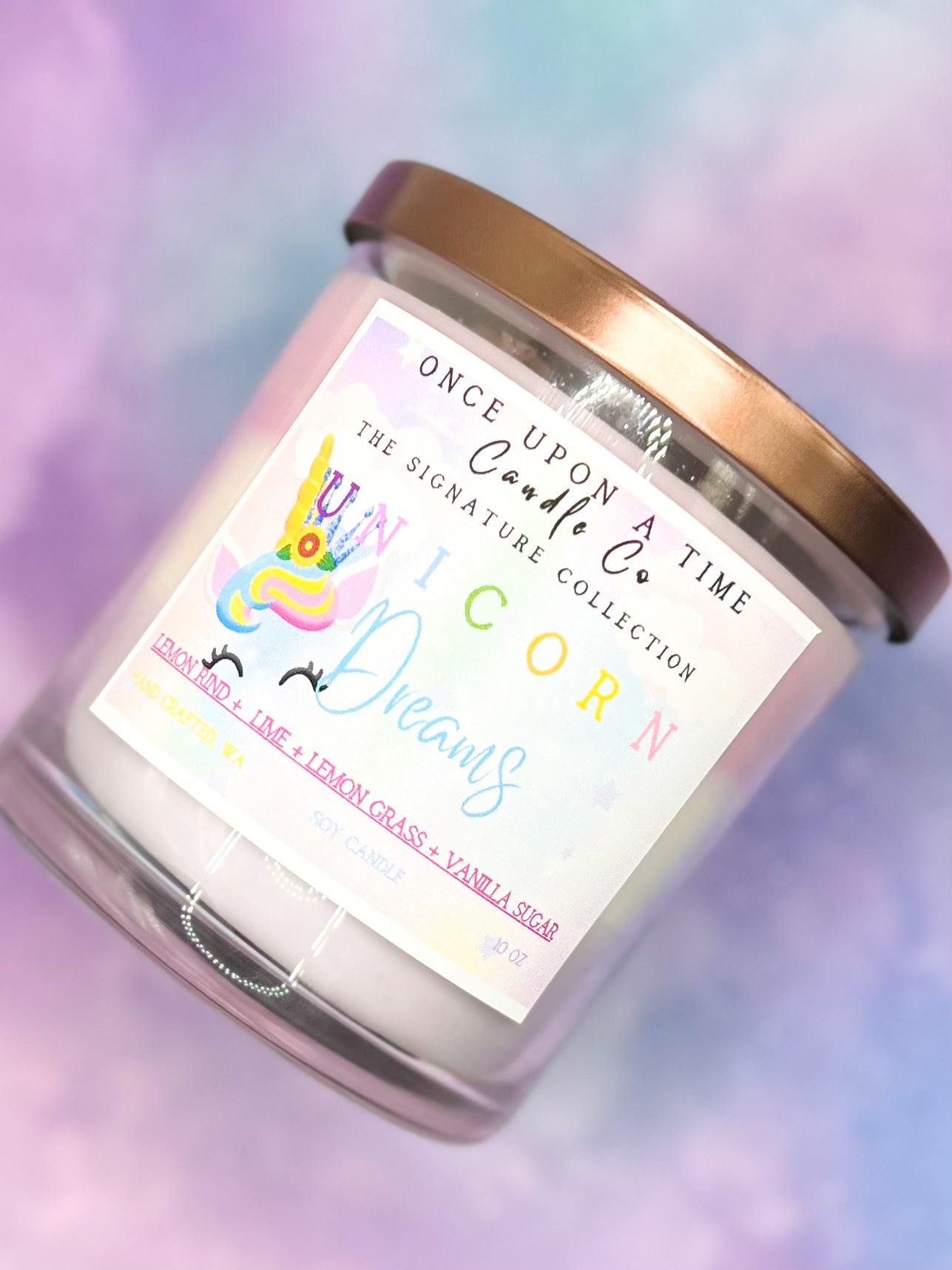 Unicorn Dreams Soy Wax Candle-Fruit Loops